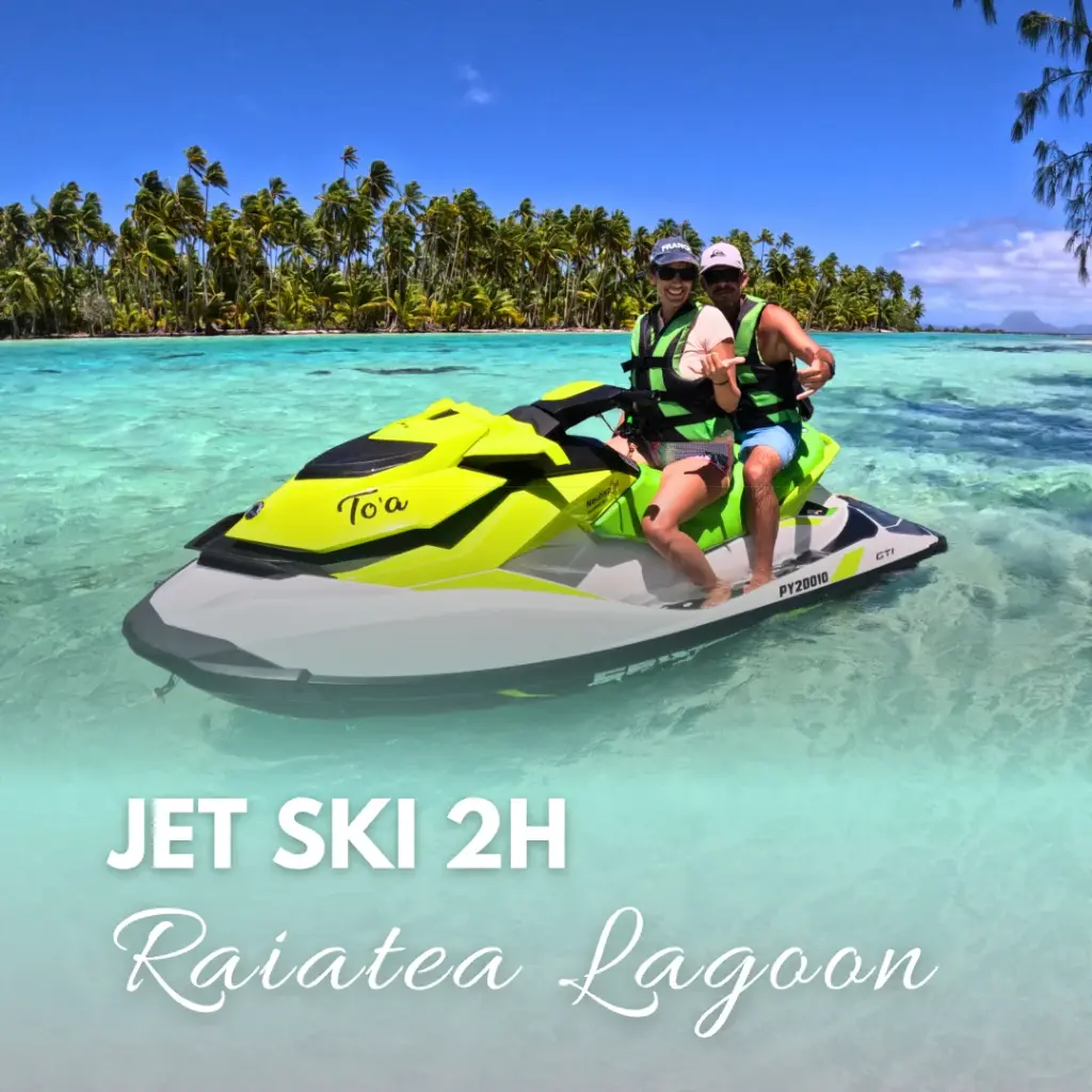 Excursion Jet Ski Raiatea Lagoon - 2H