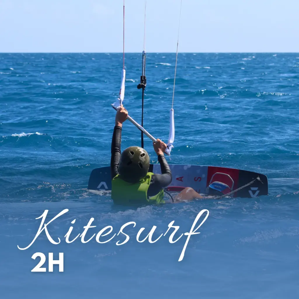 Water sports experience: Kitesurfing & Wingfoiling